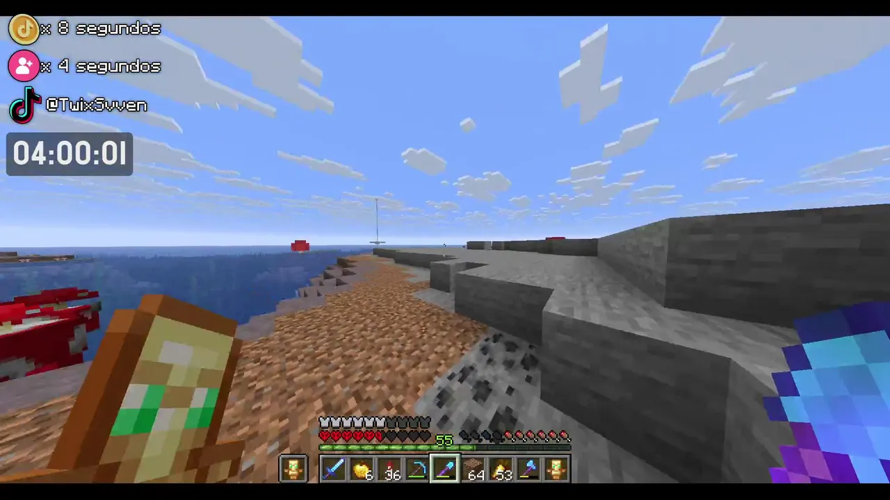 SEXTO DIA DE EXTENSIBLE Hardcore en Minecraft