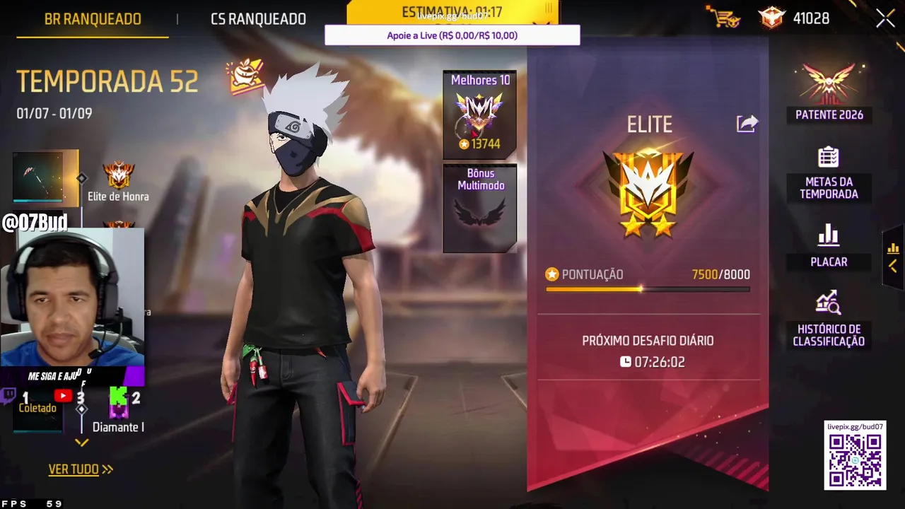 🔴 FREE FIRE AO VIVO! JOGANDO COM INSCRITOS 🎮 RUMO AO DESAFIANTE🔥