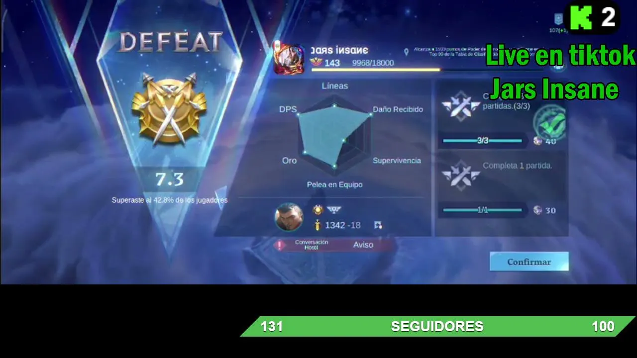 Transmisión en directo de JarsInsane