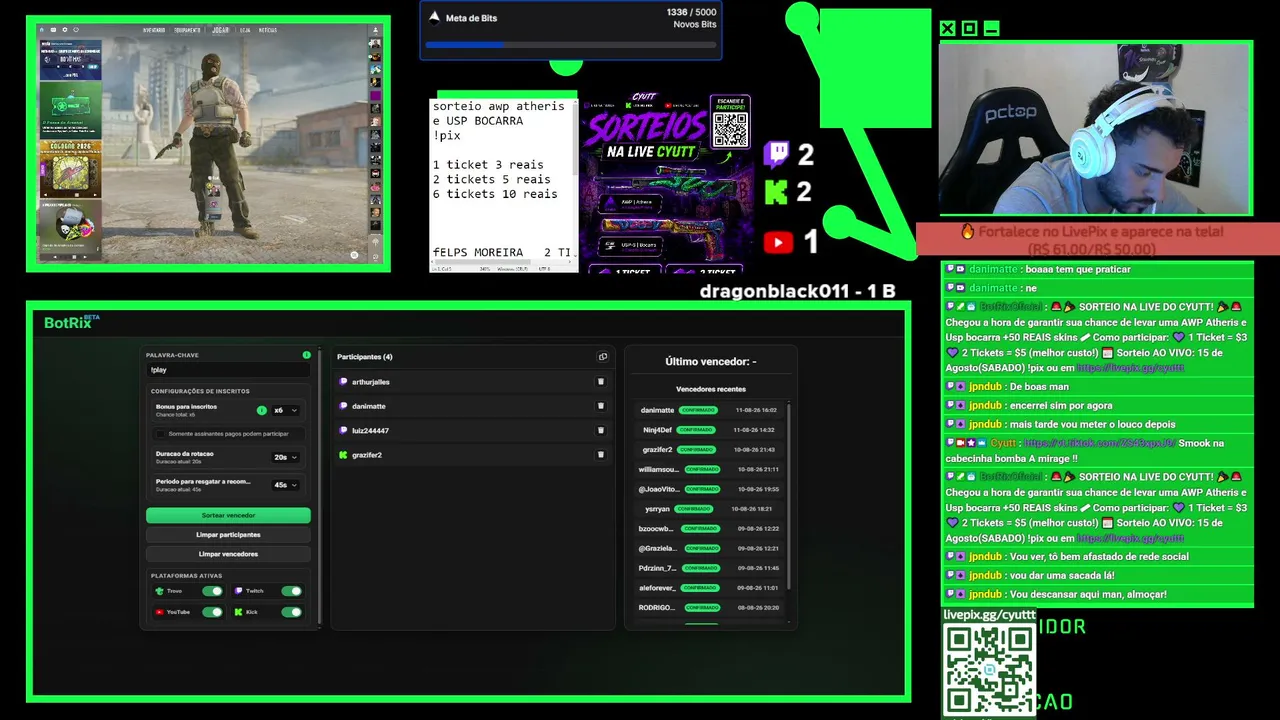 🚨 LIVE ON AGORA! FORTNITE NA ÁREA! 🚨