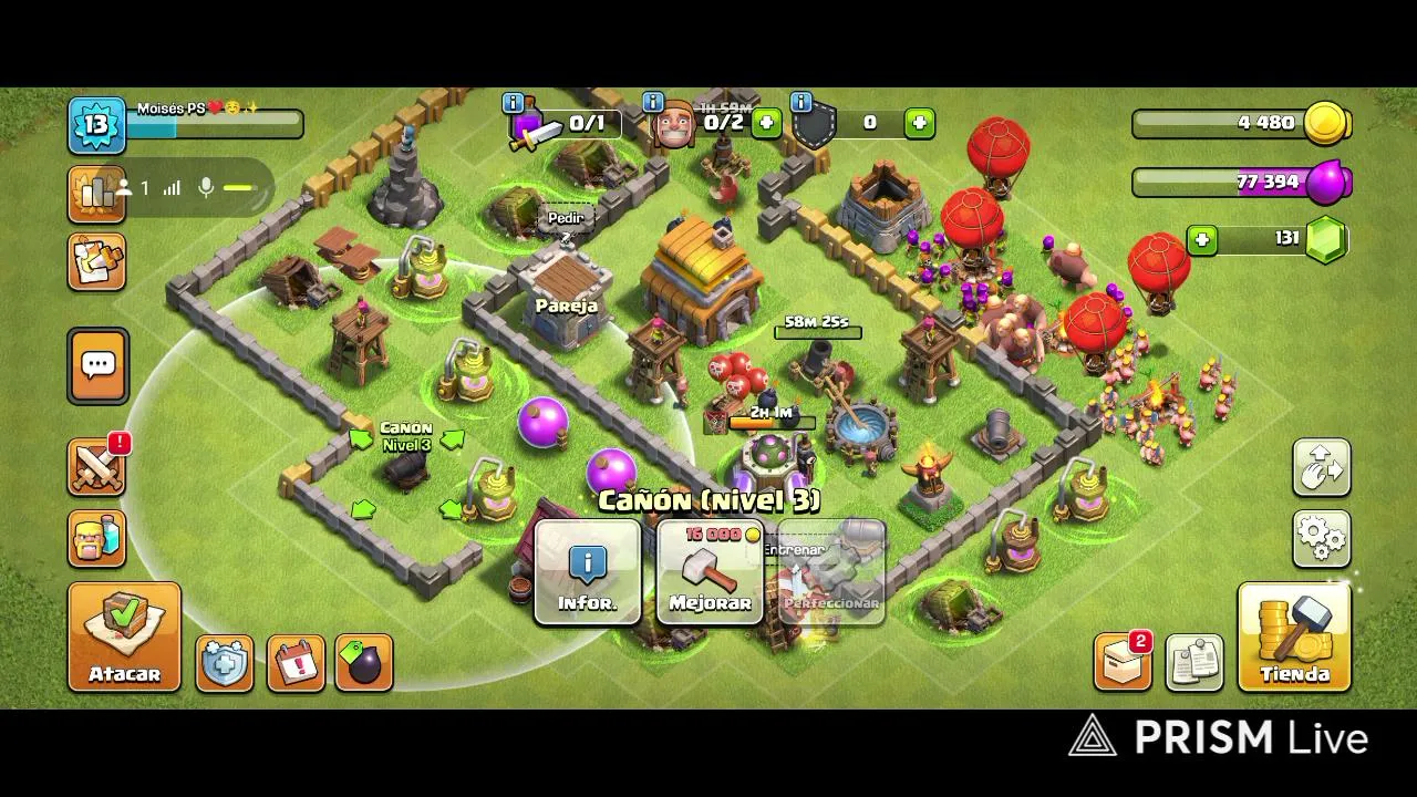⚡subiendo niveles  Clash OF Clans hasta dónde llegamos ✨