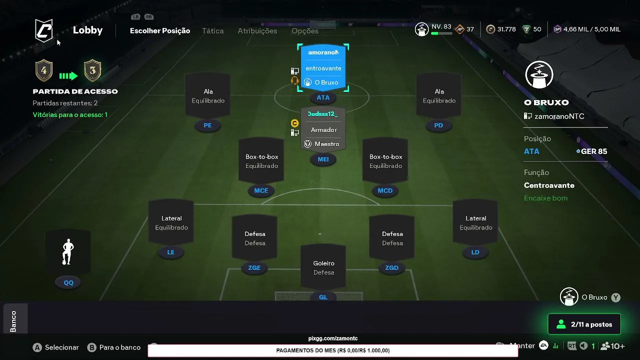 🟢AO VIVO:  PRO CLUBS COM AMIGOS