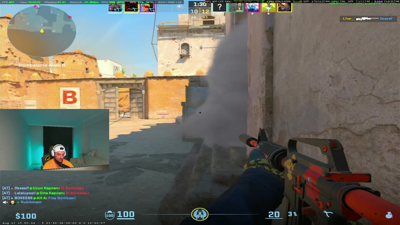 ✅ FACEIT RANK KASMA | BUGÜN ÇILGIN MAÇLAR