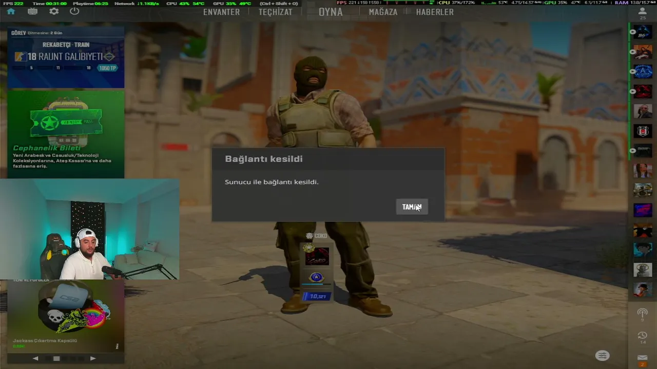 ✅ FACEIT RANK KASMA | BUGÜN ÇILGIN MAÇLAR