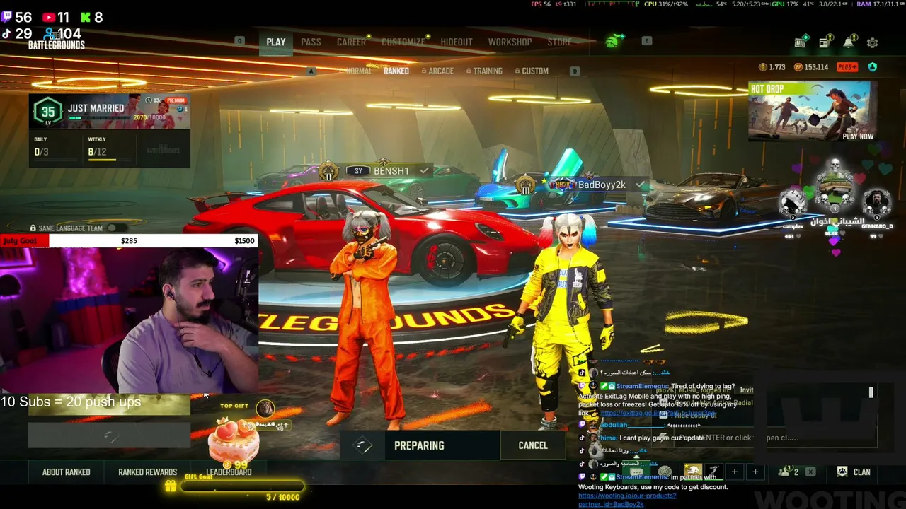 #73 on the leaderboard of KICK Challenge, most of them are cheaters :)) | Tomorrow PEC with new team