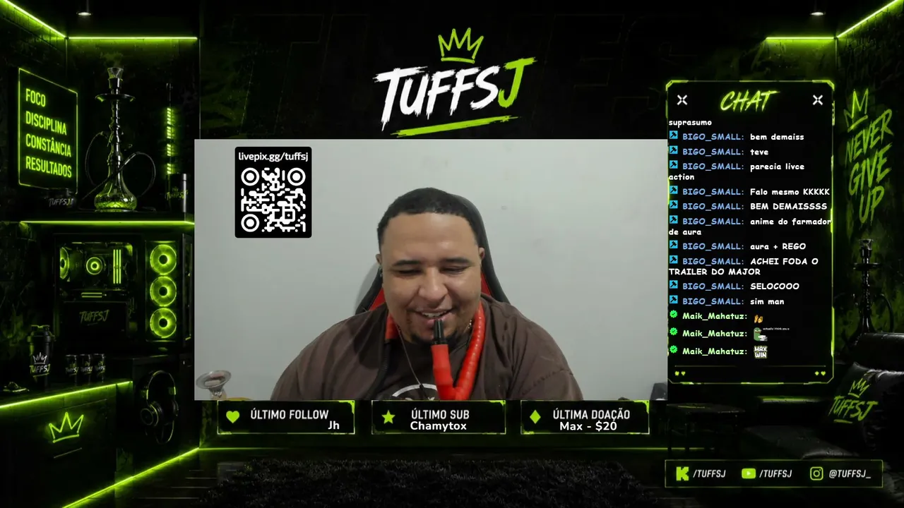 🚀 KICK PARTNER 💚 TUFÃO AO VIVO! Cola no chat que hoje é CS2, resenha e muita gameplay 🔥