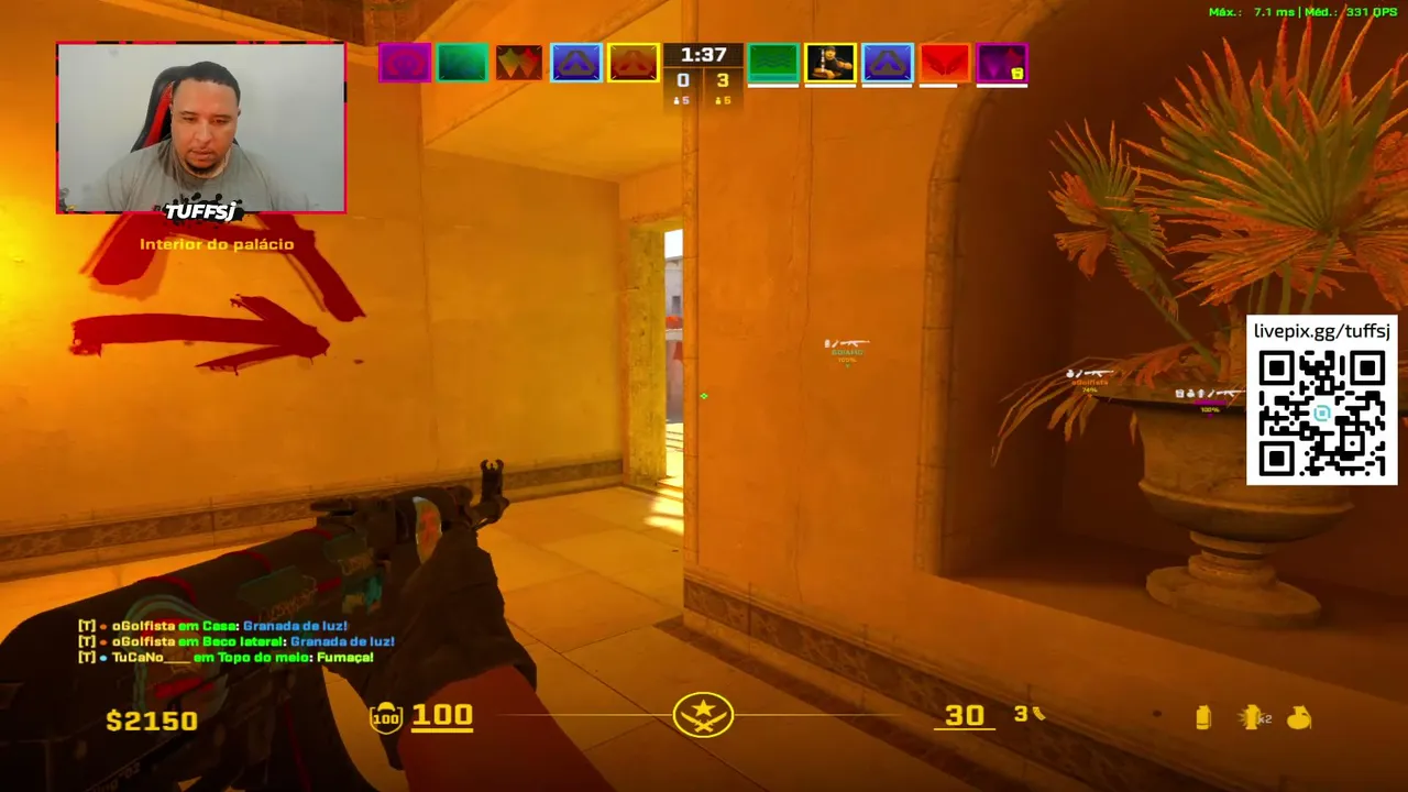 🚀 KICK PARTNER 💚 TUFÃO AO VIVO! Cola no chat que hoje é CS2, resenha e muita gameplay 🔥