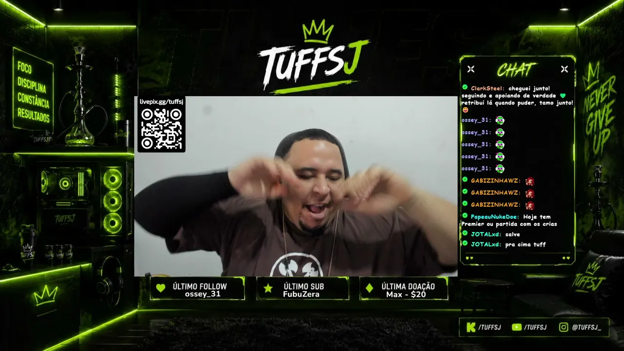 🚀 KICK PARTNER 💚 Gameplay insana + chat ativo + narga