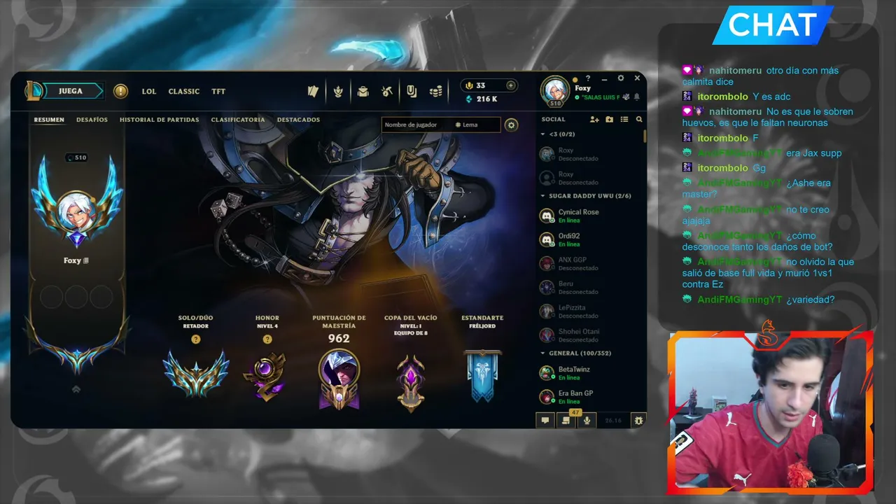 Ranks LAN - Challenger ADC 2k lps