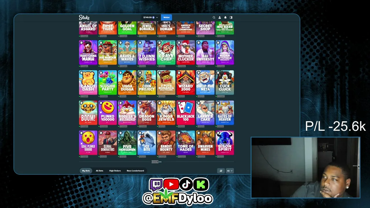 $$$1500 USD Raw Depo on STAKE #EMF #EMFDyloo #Gamble #Slots Under my dawg @Soaked code