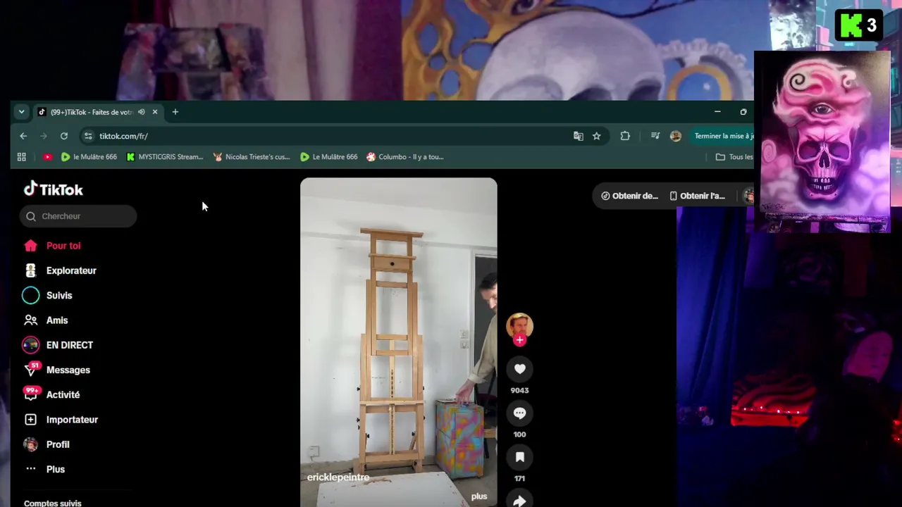 OIL PAINTING & Music