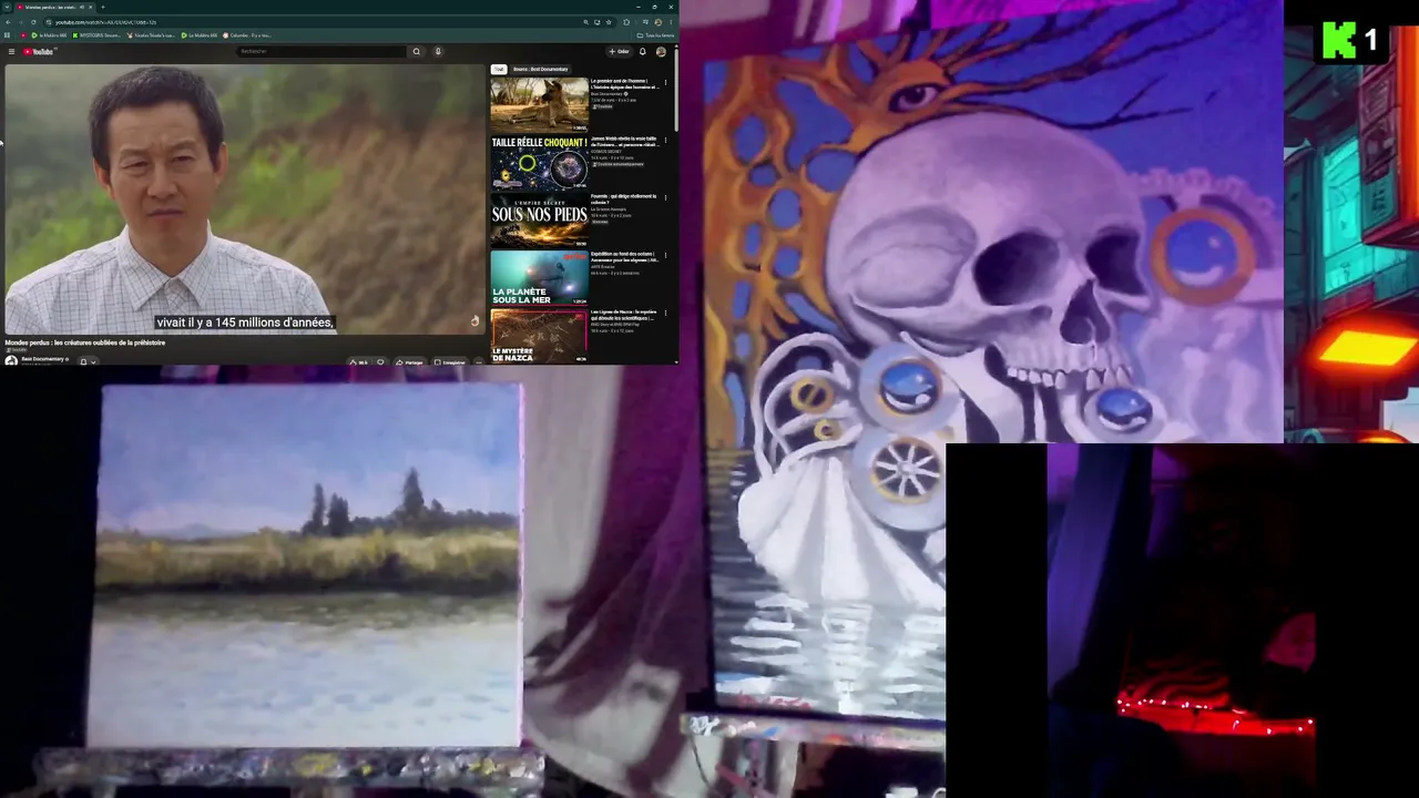 OIL PAINTING & Music