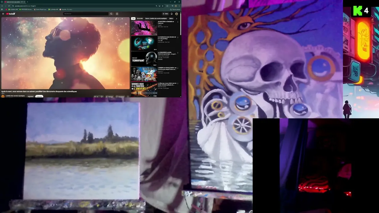 OIL PAINTING & Music