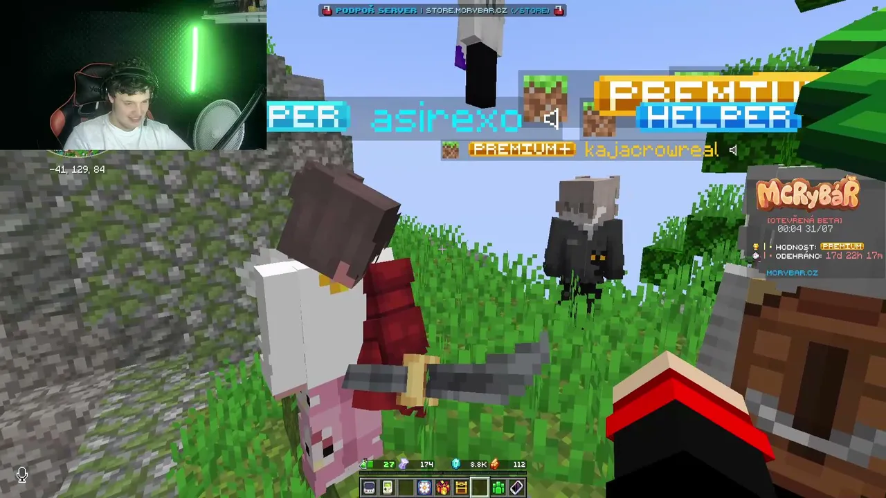 Dnes se streamuje. tak doraž na pokec,hraní a zabaví bude to sranda jak svín.