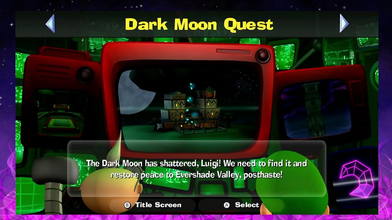 Luigi's mansion dark moon.