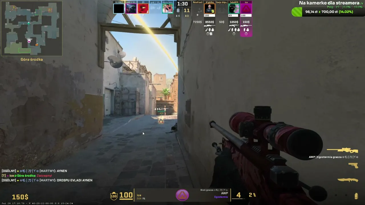 GRamy gadamy FACEIT LVL6 RT10LVL