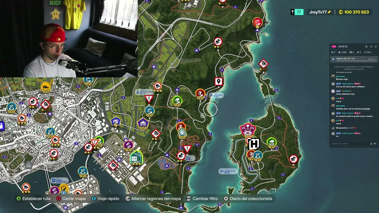 FORZA NO MUERE CARMEET Y RUTAS +18