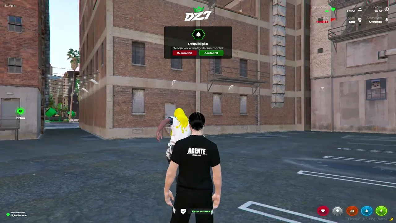 DZ7 Police man +18