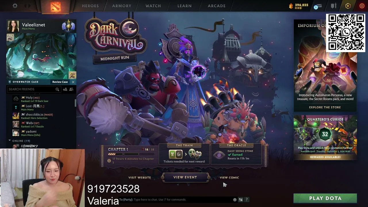 SALAAAAAS luego lefcito  | ruleta para subs |!v bot de voz