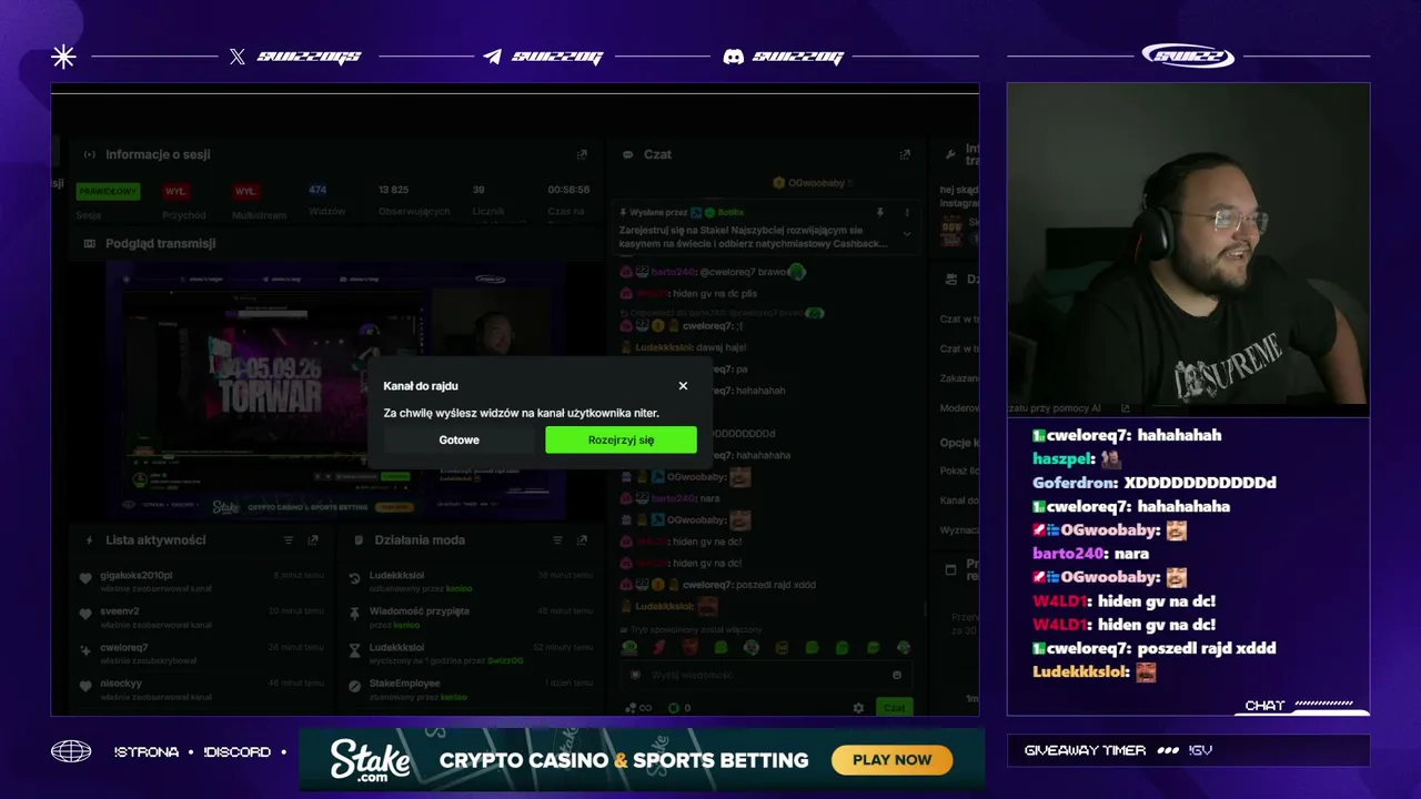 hej skąd roisz? ja malta a ty? what is your instagram? 5000$ WAGER RACE !discord !ig !kasyno !wagerrace
