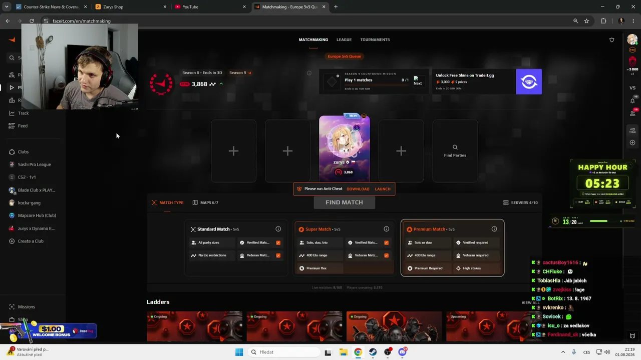 MC SPEED RUN s Arriwalem 🔥2x BODY🔥FPLC LOCK IN🔥Nové věci ve Storu Soon !!!