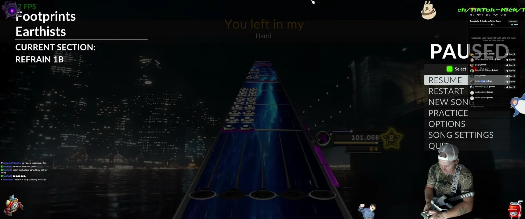 Playing Some Metal :D Come Kick it :D