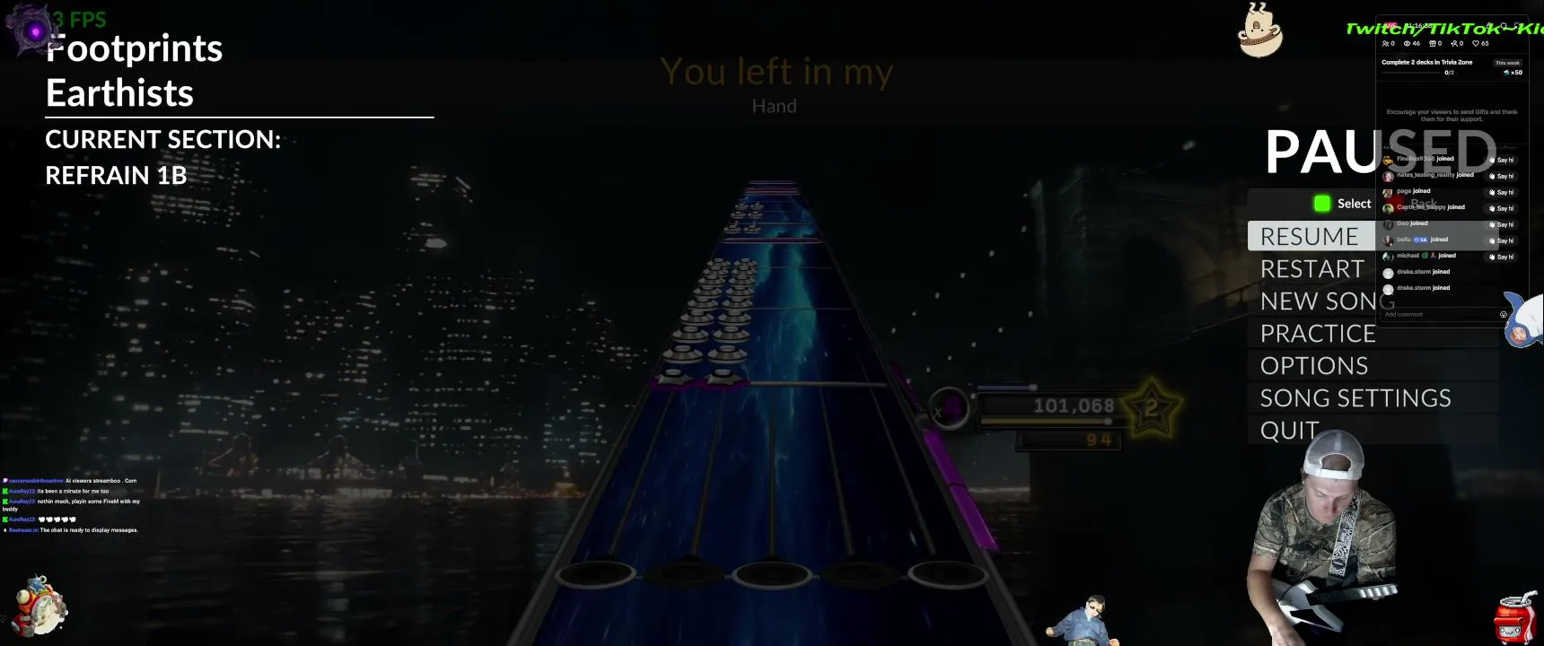 Playing Some Metal :D Come Kick it :D