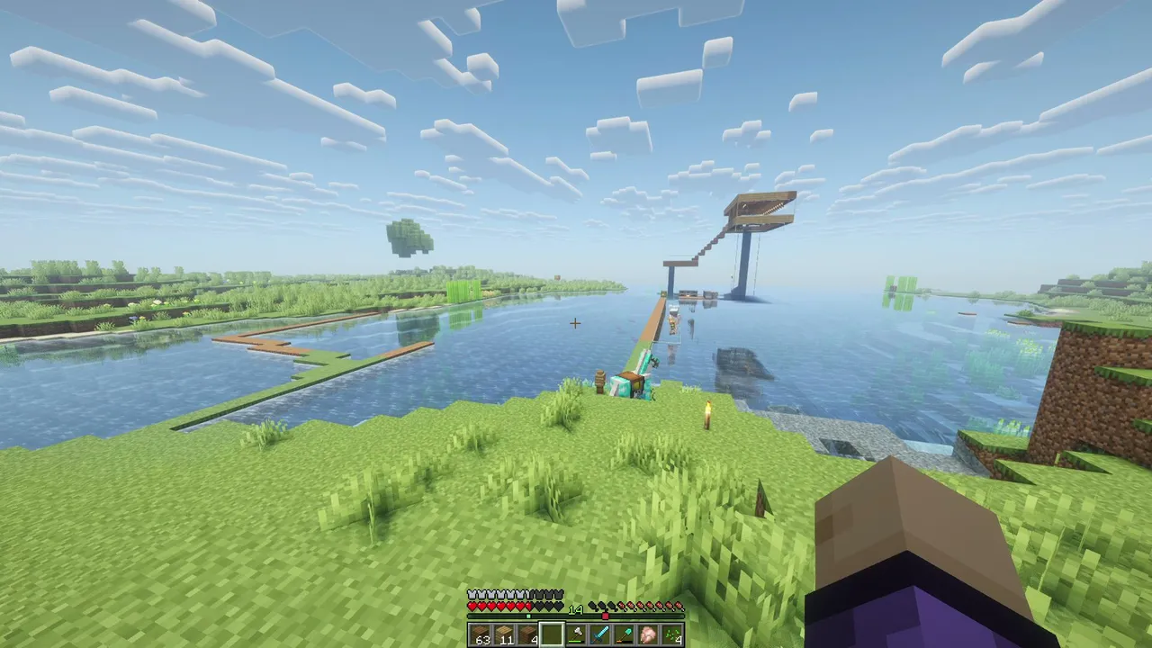 Minecraft con los nenes