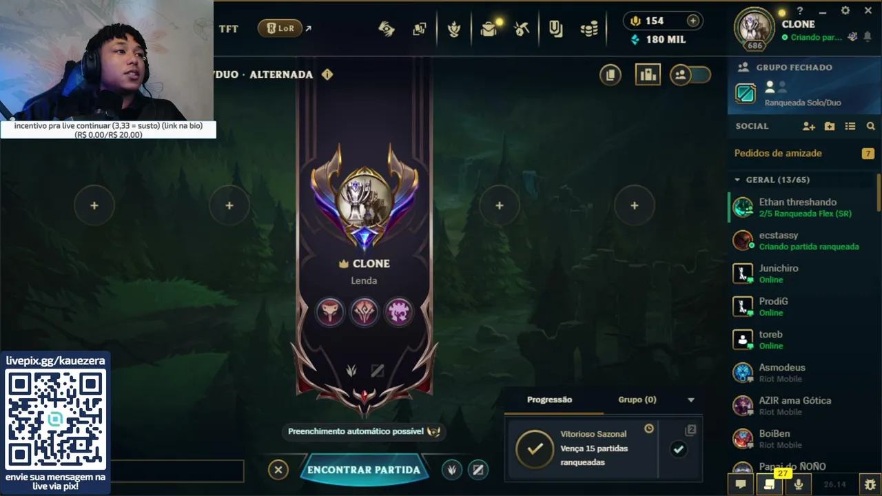 Voltando para o mestre 🔥