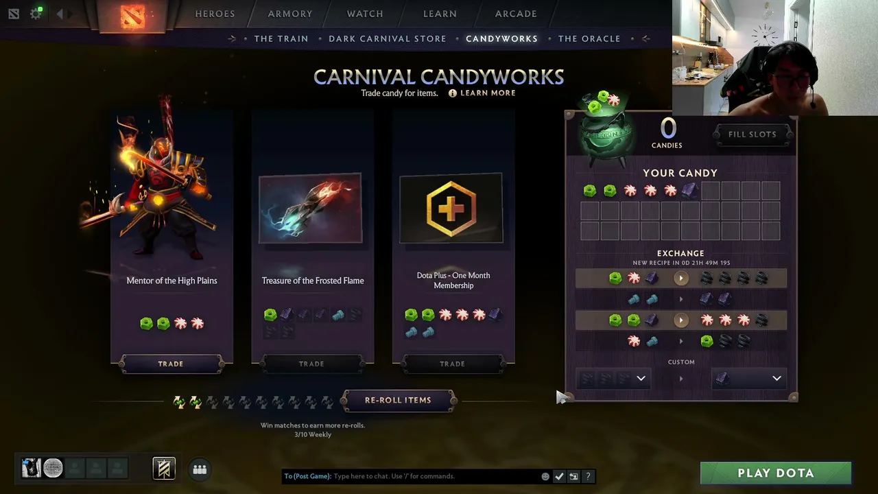 My first stream.