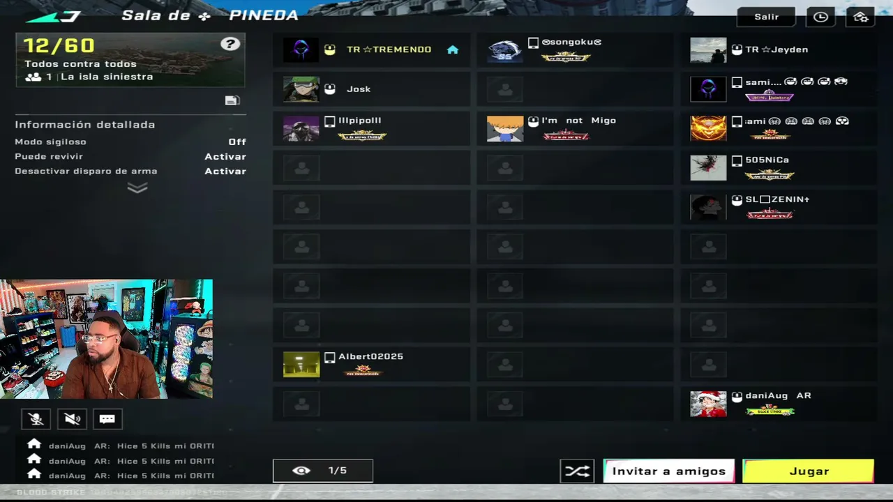 VEN Y DIFRUTA DE MI DIRECTO HACEMOS SALA POR ORO Y MAS EN BLOODSTRIKER