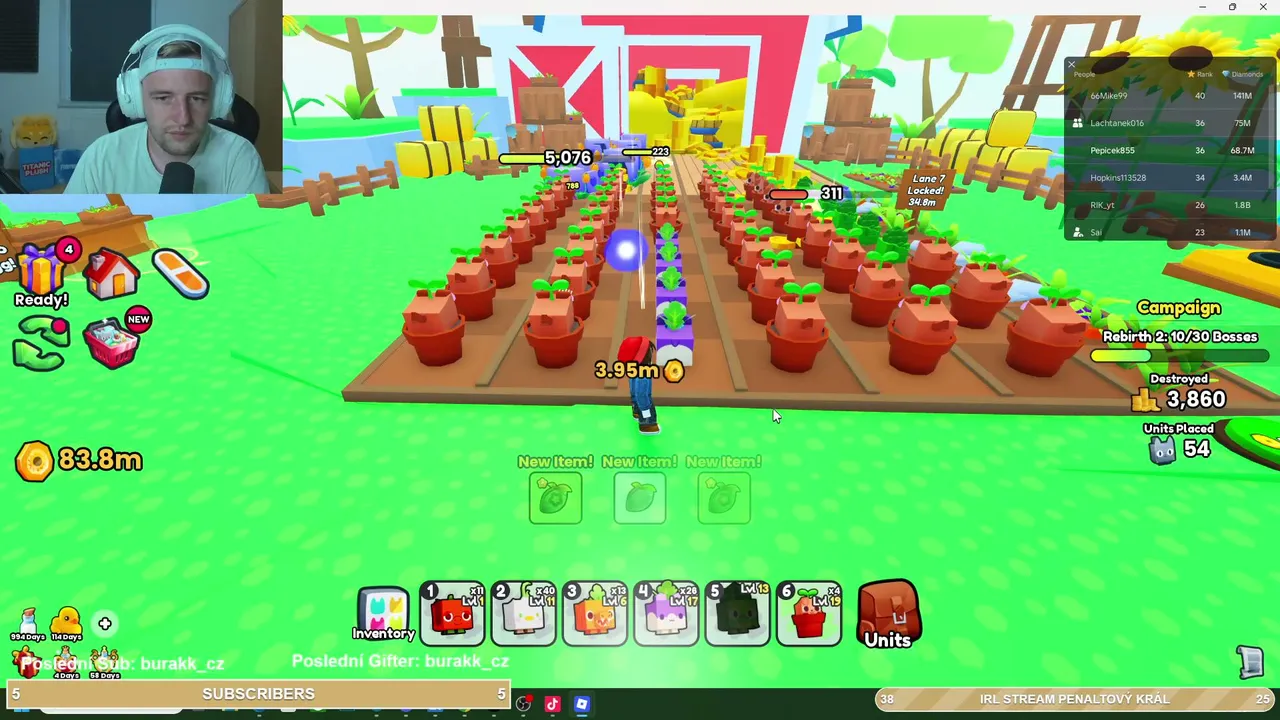 🔴PENALTOVÝ KRÁL NOVÝ KNÍN A PET SIM NOVÝ UPDATE!!🔥ZAČÍNAJÍ NOVÉ CLAN WARS, BUĎ READY! NABITÁ SOBOTA PRÁVĚ TEĎ!