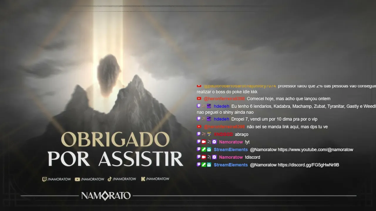🔥 IDLES DO MOMENTO - !pixel !breeding !foto !pix !yt !discord !sociais