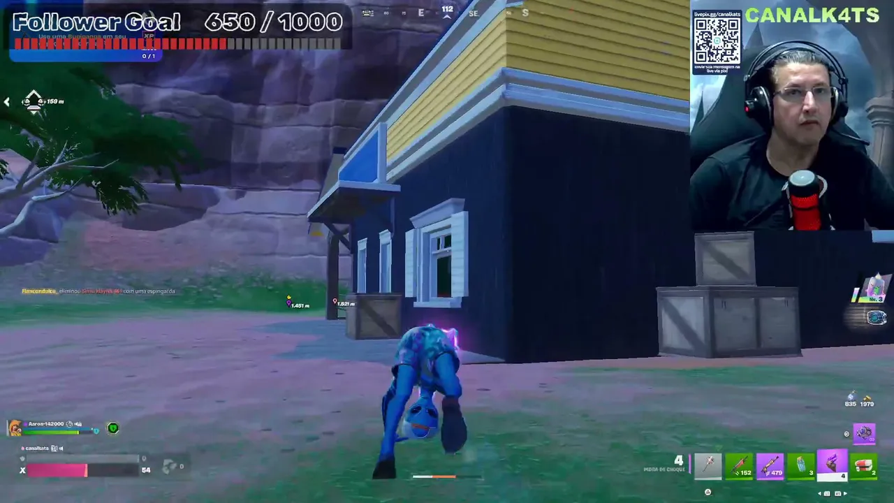 Fortnite ao vivo -Só squad aleatorio sera que vem vitória !!! Sejam todos bem vindos !!