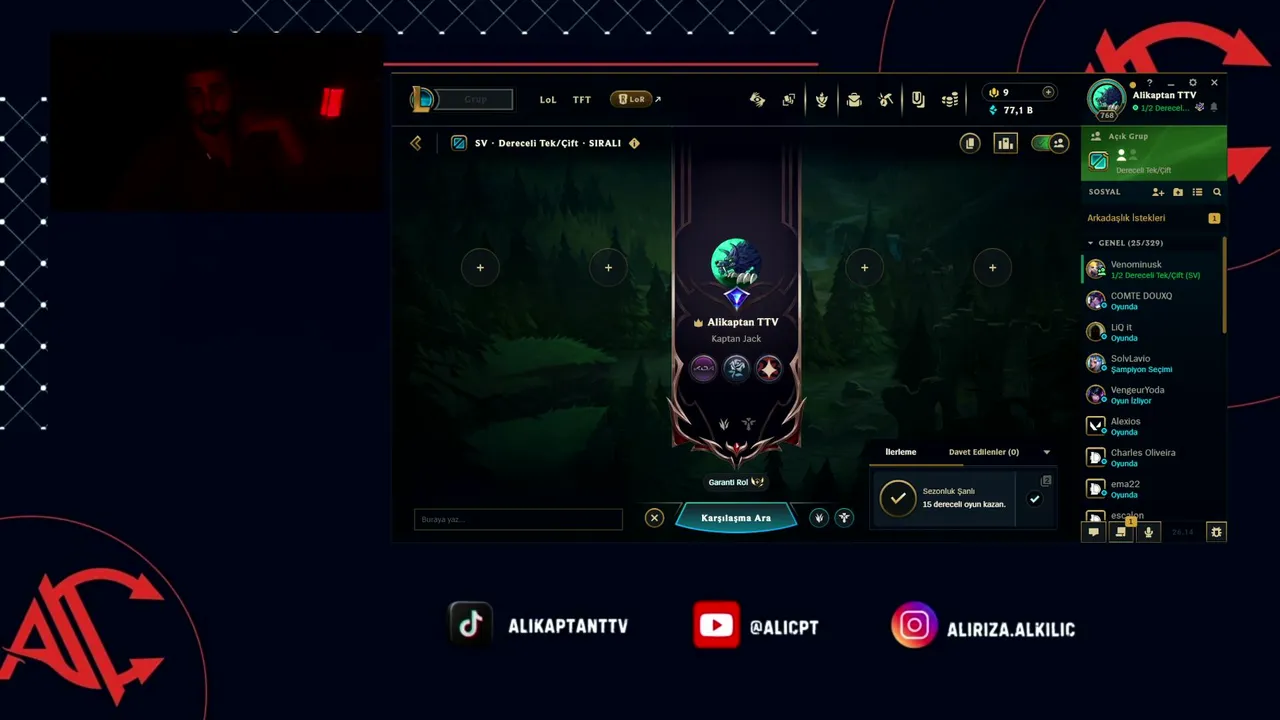 SoloQ Euw | !youtube |⚓💪 !komutlar ⚓