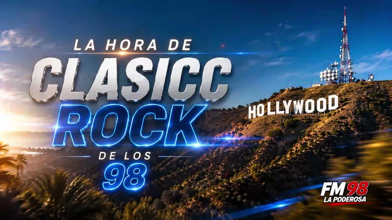 Hollywood Sin Fronteras ya está al aire por FM 98 La Poderosa de Hollywood