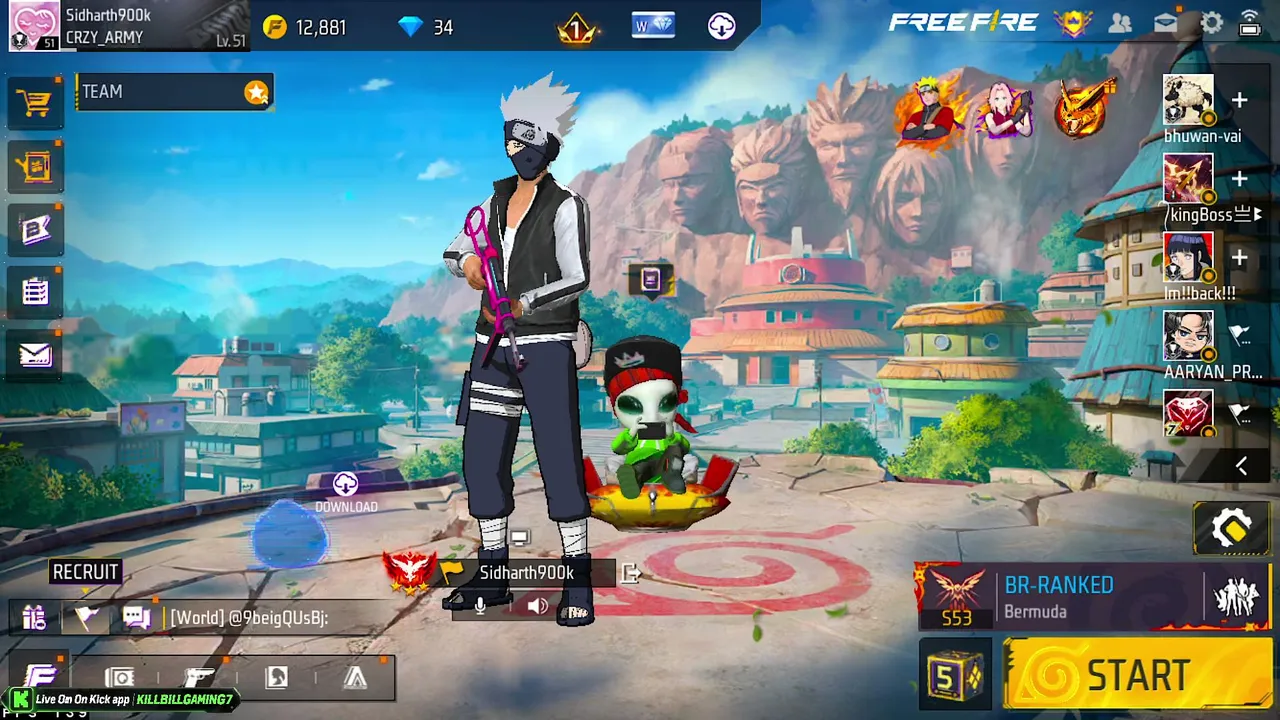 BR ranked push to grandmaster in bd server