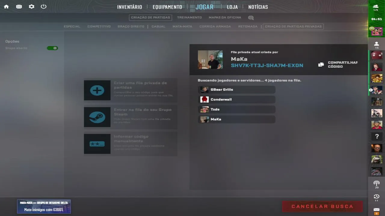 CS DA TURMA - RESENHA GARANTIDA