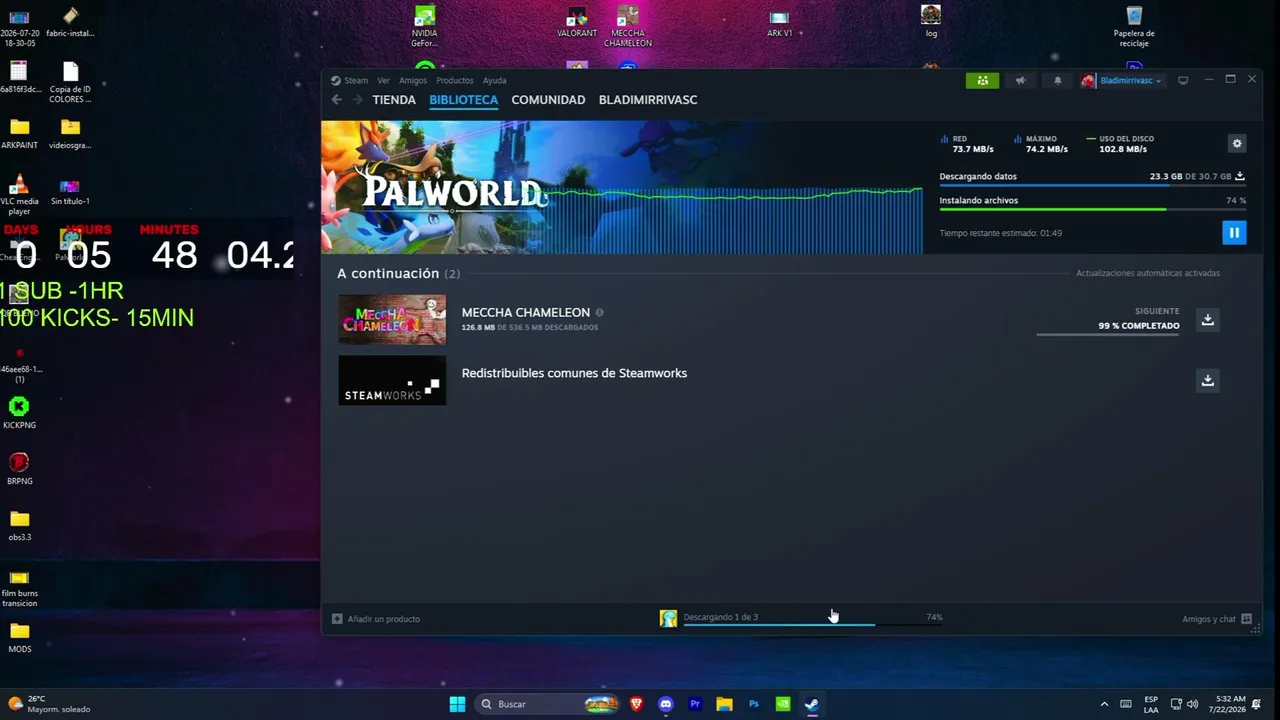 HOY NUEVOS SERVERS (2 MAS) FARMEANDO PAL BOSS!