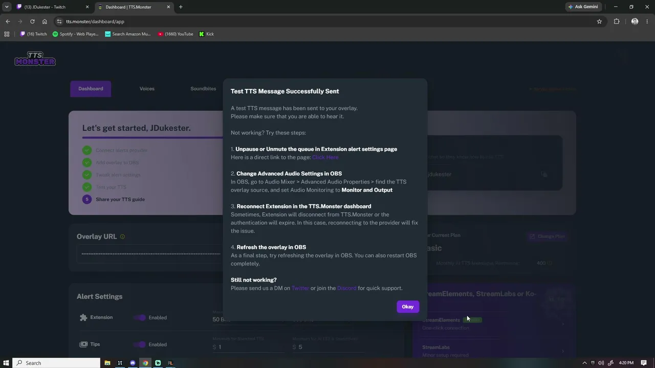 GHCIM | Stream configuration help needed - !multistream