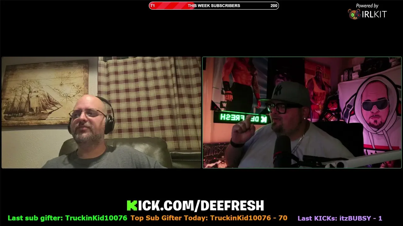 freshtalk podcast with johnny B come vibe with us! ask some questions in the chat we will answer them!