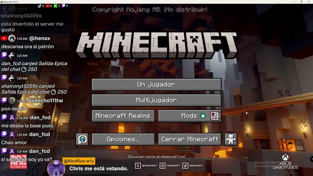 jugando semi-anarquico con subs bedrock y java