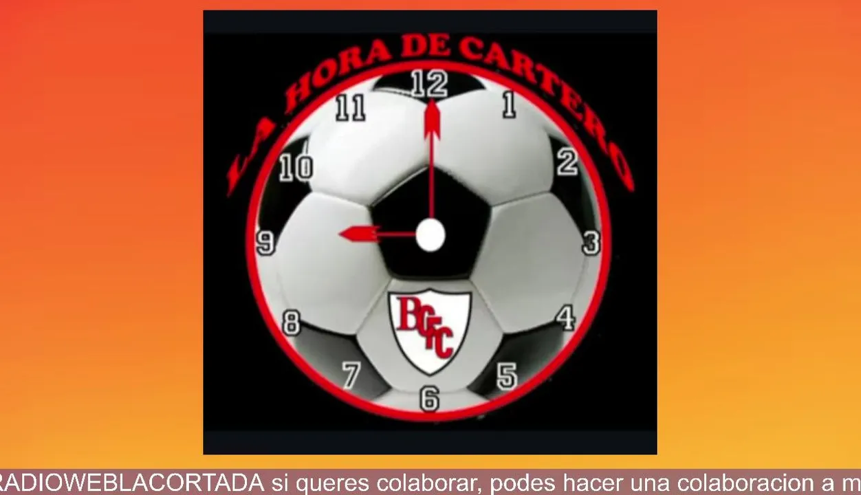 LA HORA DE CARTERO
TODOS LOS LUNES DE 22 A 24 HS