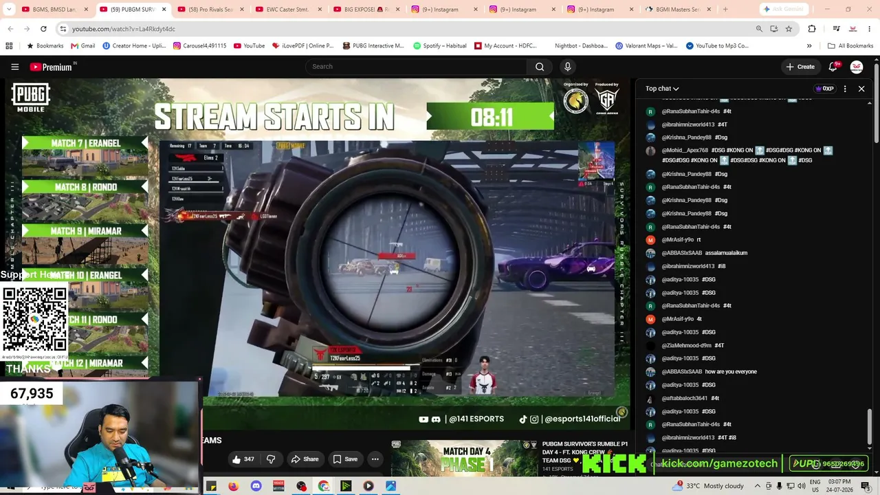 TAG - GODL - OG - AURORA  MATCHES WATCHPARTY & ANALYSIS 🍿 #jonathangaming #godlike #soul #og