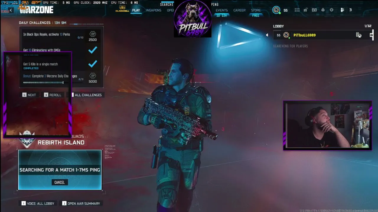 # 1 Dad Warzone Player