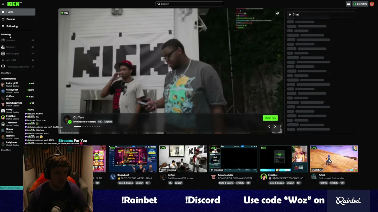 My first stream.