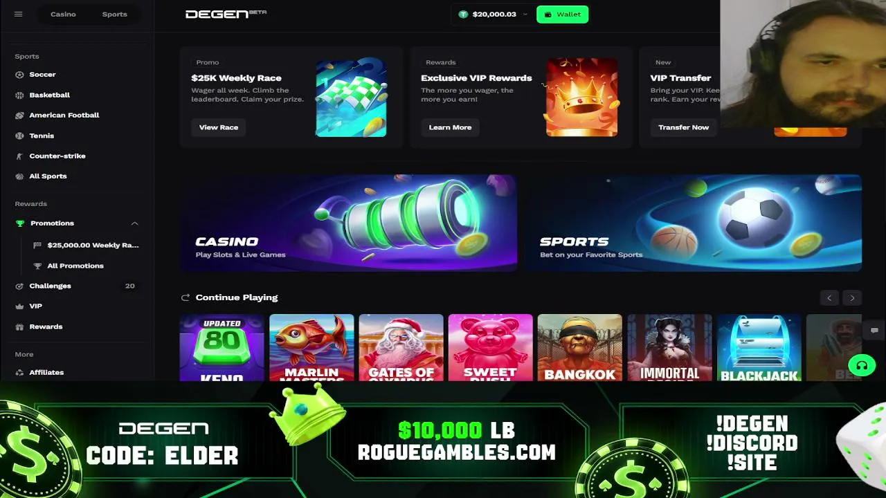 SLOT CALLS | $3,000 Degen with stinker | $10,000 Leaderboard | !lb !site !degen