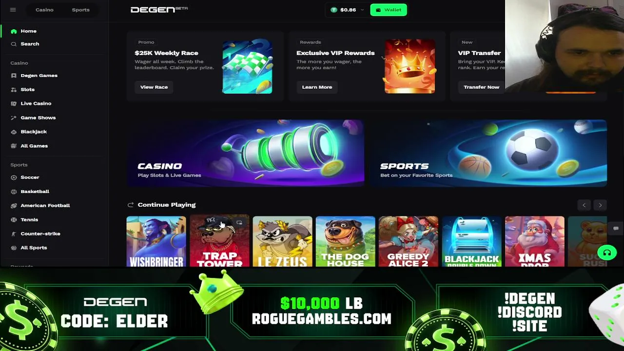 SLOT CALLS | $3,000 Degen with stinker | $10,000 Leaderboard | !lb !site !degen