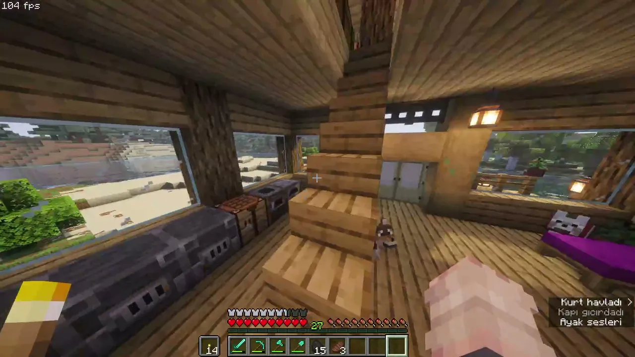 İzleyicilerle minecraft h.o