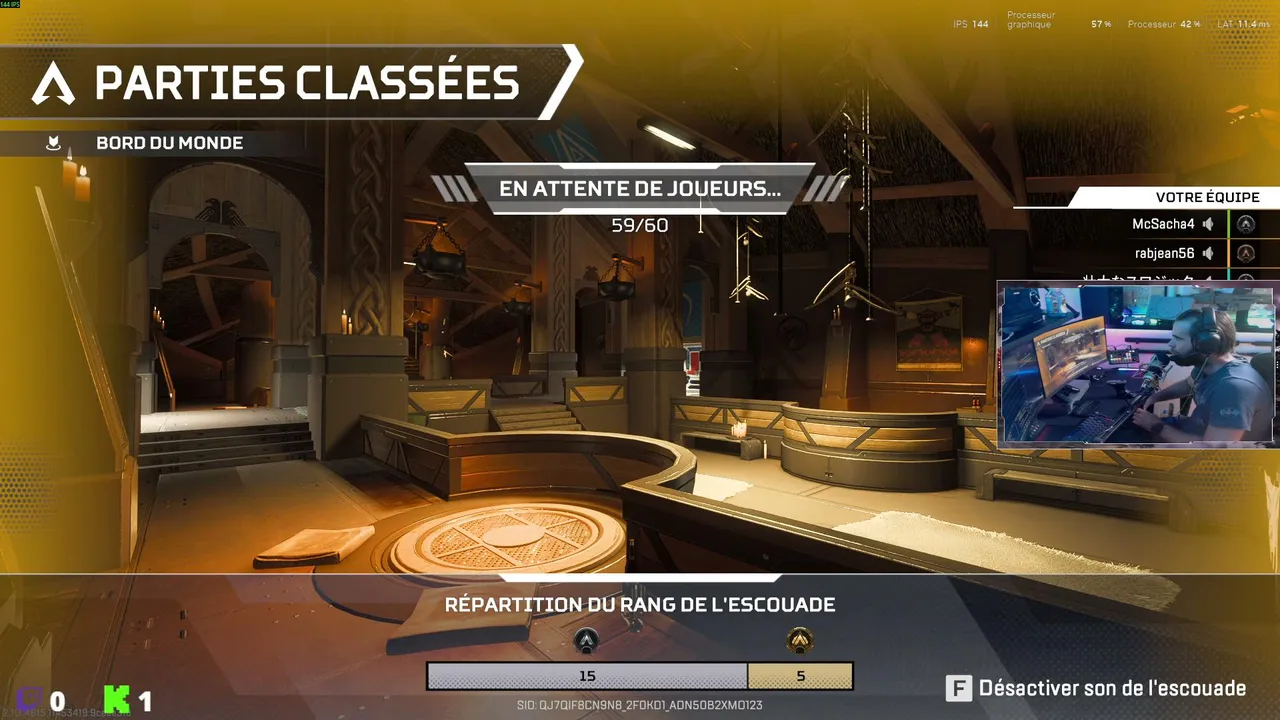 Un stream de QUALITER ici